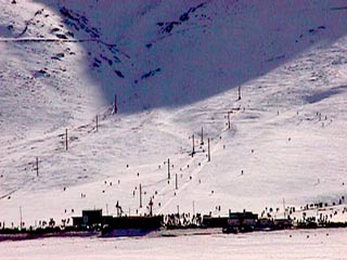 La piste de ski